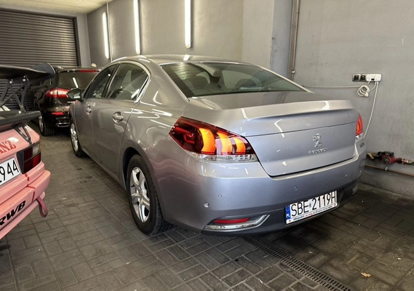 Peugeot 508 cena 46990 przebieg: 106000, rok produkcji 2016 z Rogoźno małe 254